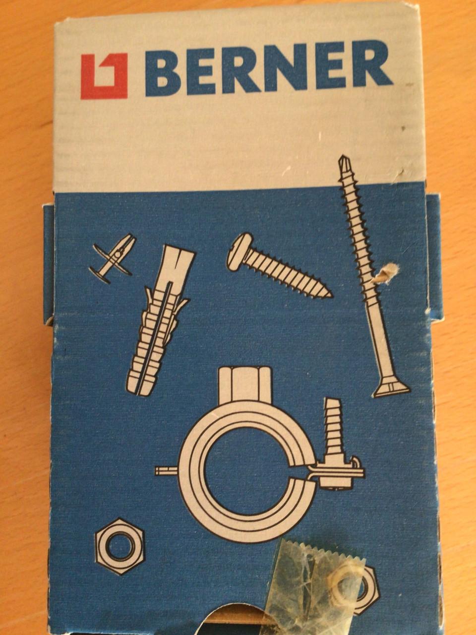 Berner spaanplaatschroef verzinkt