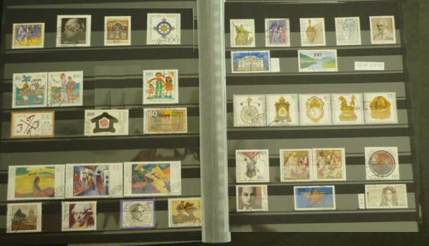 Duitsland postzegel verzameling 1982-2006 in klapper