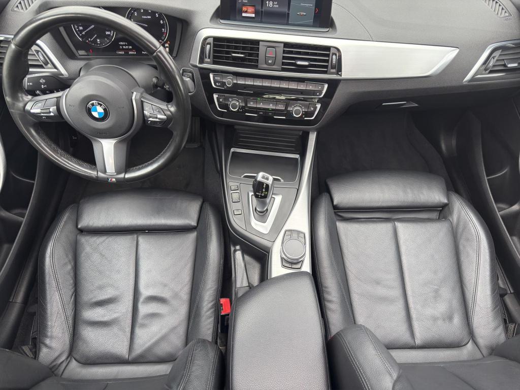 BMW 1 Serie 118i edition m sport shadow high executive | leder | schuif/kan