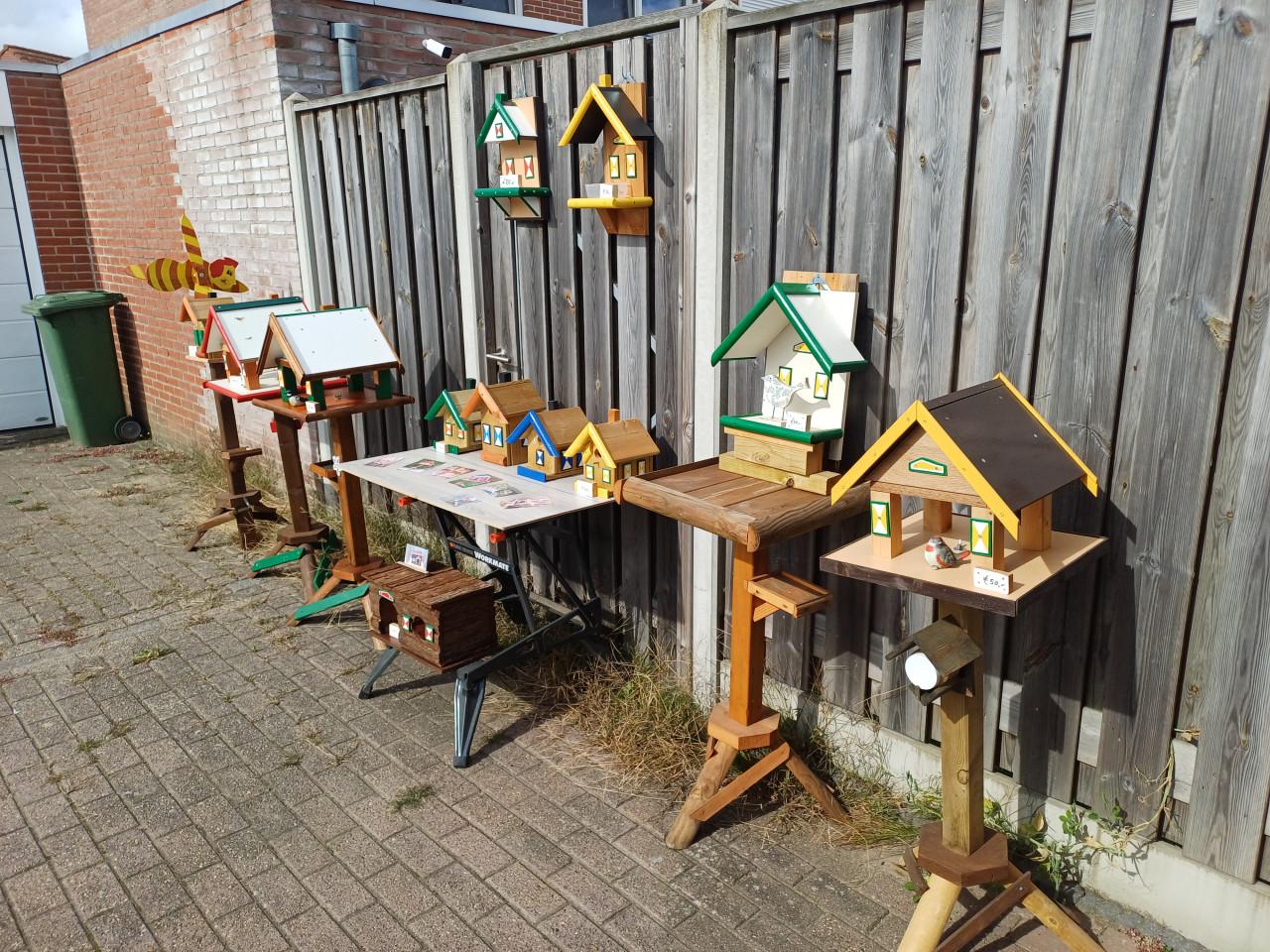 Allerhande soorten Vogel  behuizing  [ zie foto's ] v.a 20,- 35,- 50,- p/st