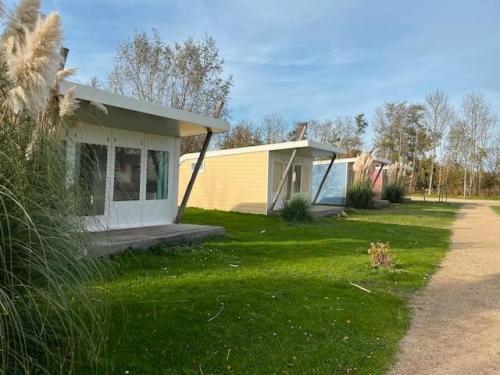 Kampeer cabin chalet safari hut camping lodge glamping 8x