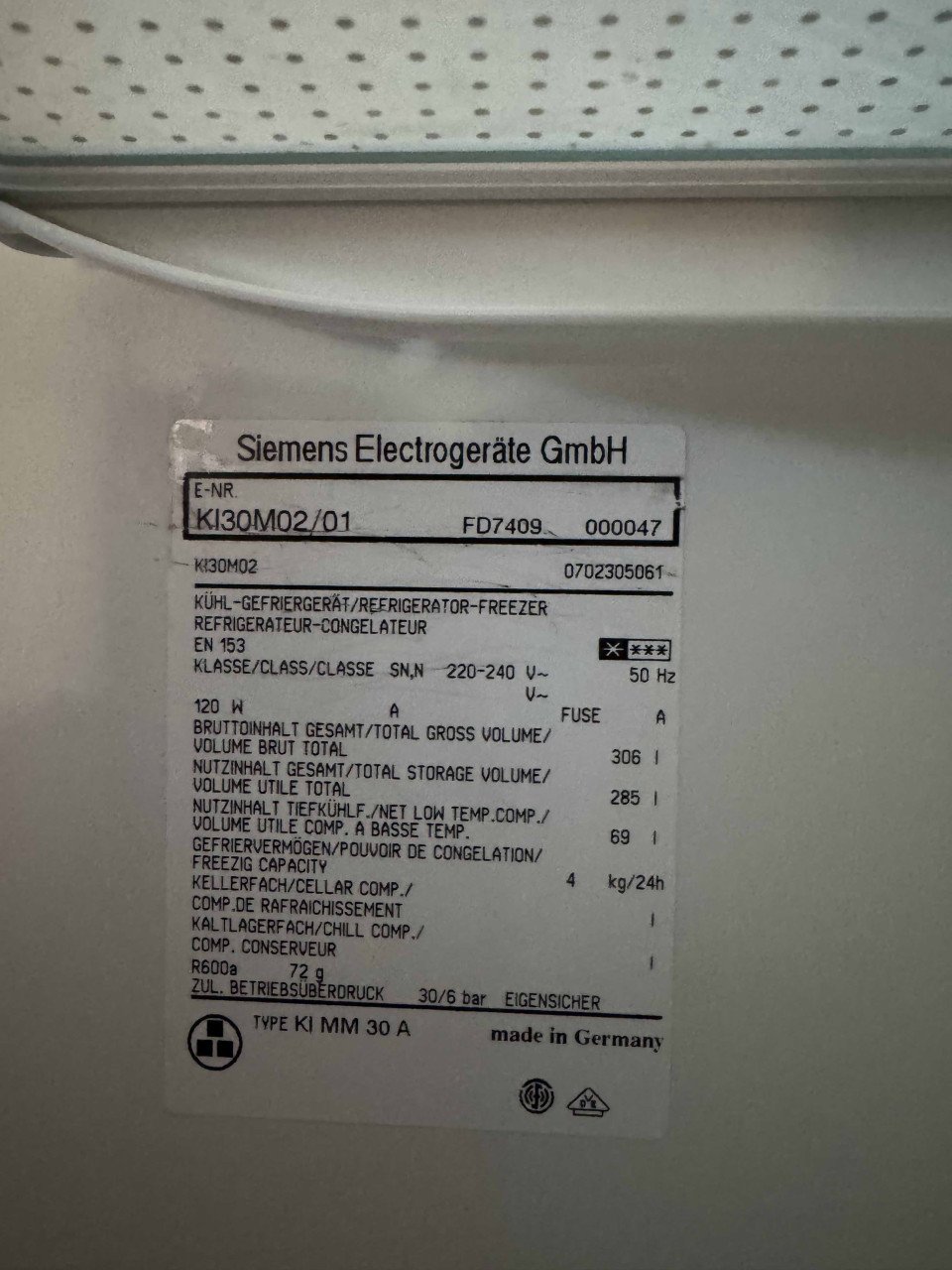 Siemens Koel-vriescombinatie inbouw