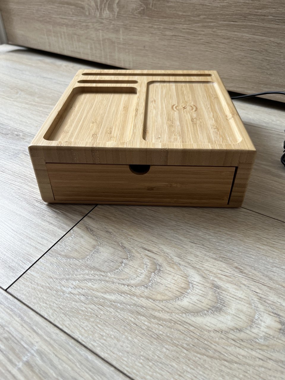 Houten bureau organizer
