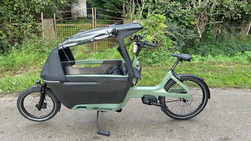 Lovens explorer bakfiets groen/zwart