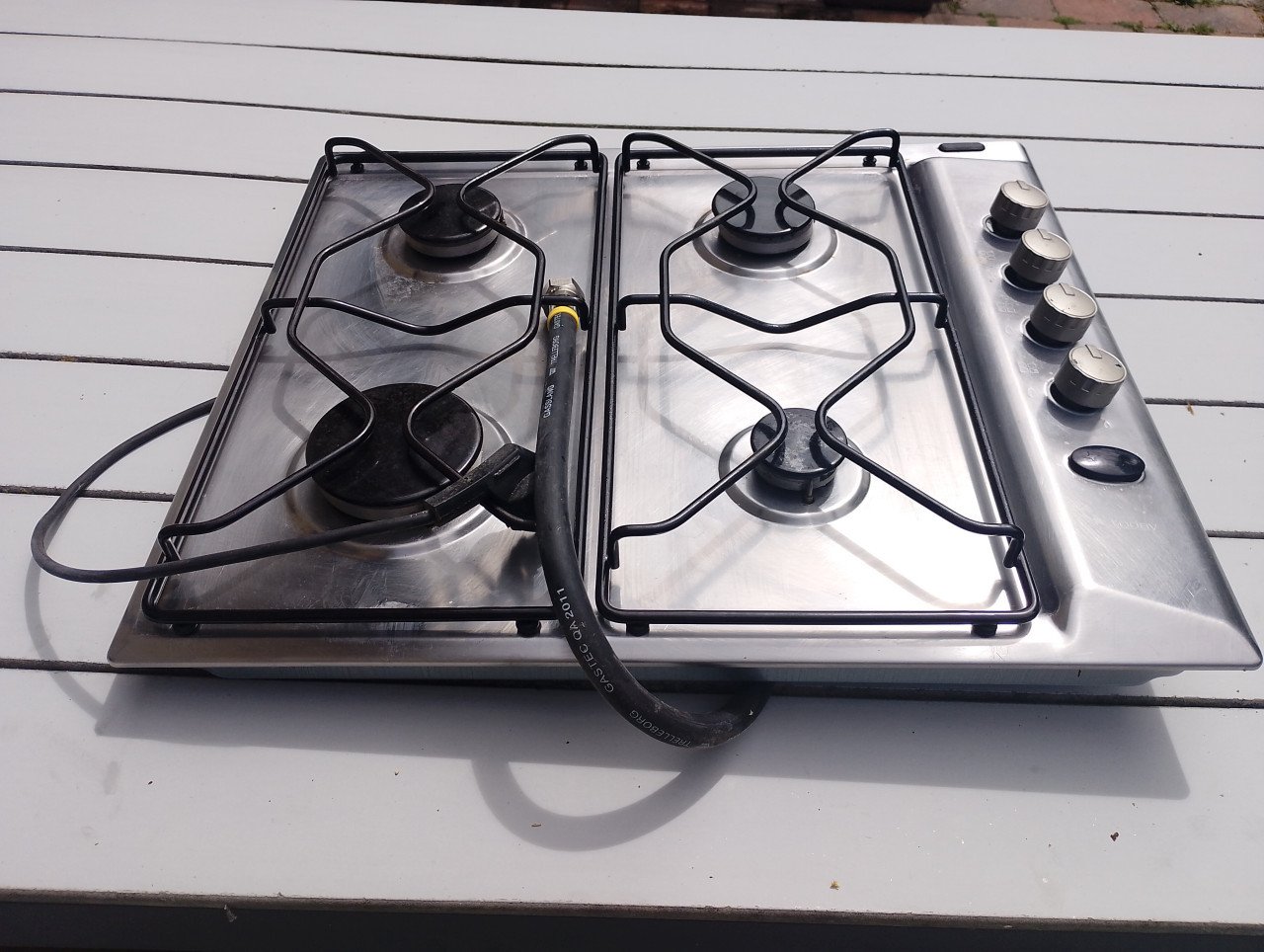 Gaskookplaat inbouw