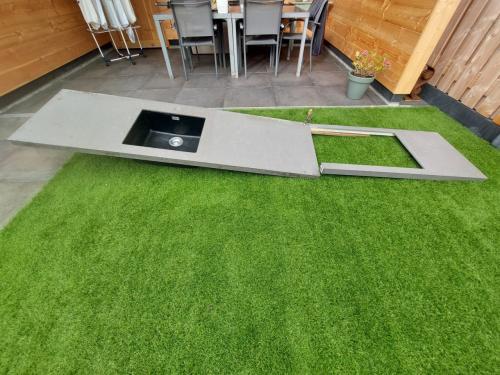 Composiet aanrechtblad als nieuw!