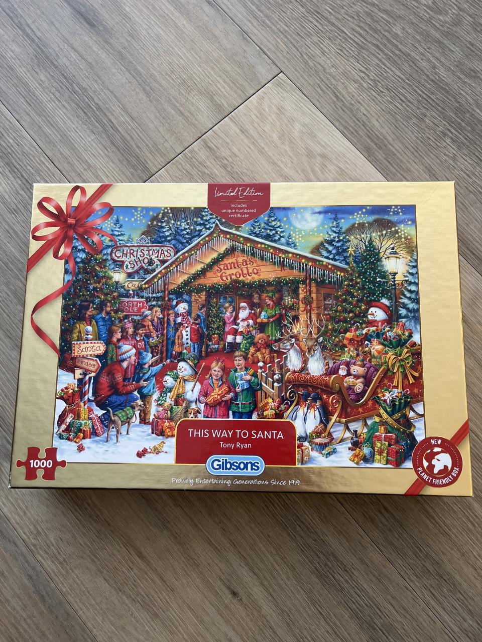 Puzzels Wasgij / Gibsons / Eurographics 1000 stuks.