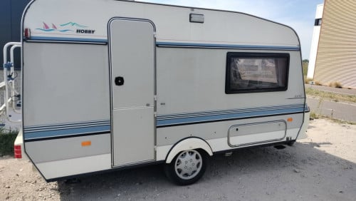 Hobby met als NIEUWE voortent
