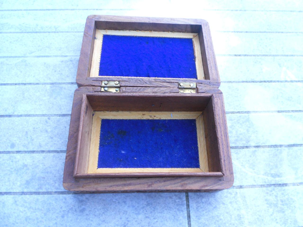 HOUTEN KISTJE 15 X 10 X 6 CM