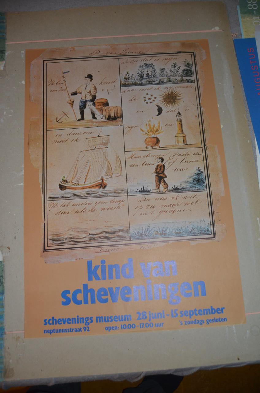 Posters tentoonstellingen Ned. kunstenaars ong. 40 jaar oud!