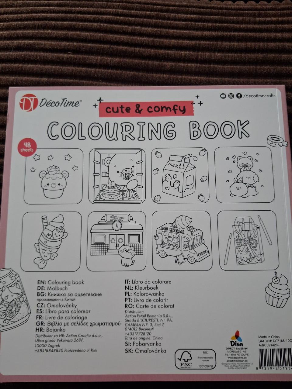 Cozy coloringbook