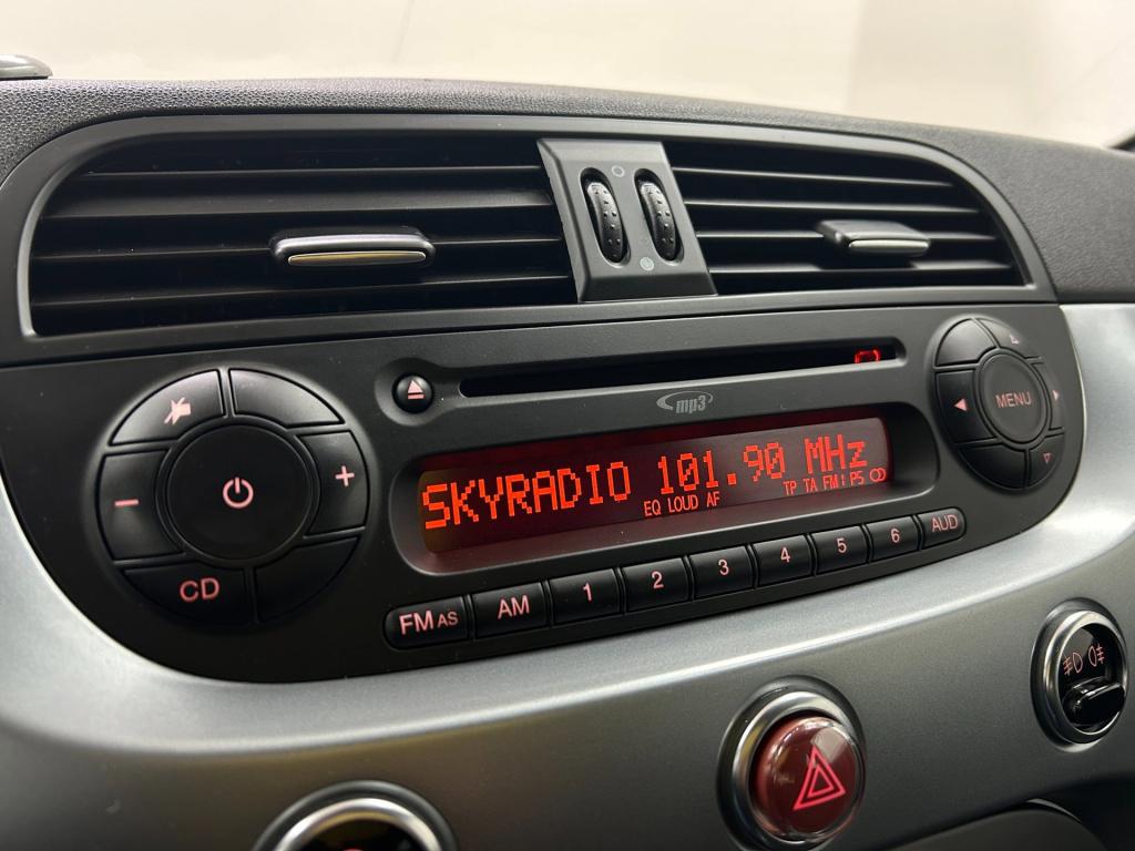 Fiat 500 C occasion 1.2 lounge | grijs | tweedehands fiat 500 | airco | aux