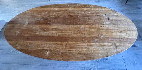 Salon tafel teakhout