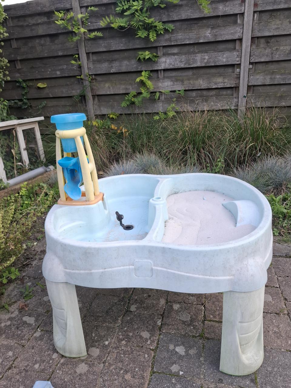 Zand en watertafel