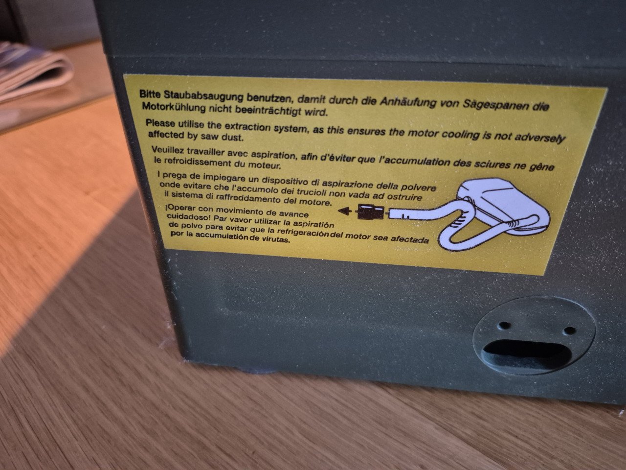 Proxxon precisie zaagmachine