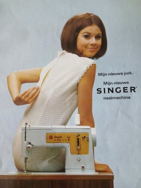 Singer naaimachine type 631 Convertible