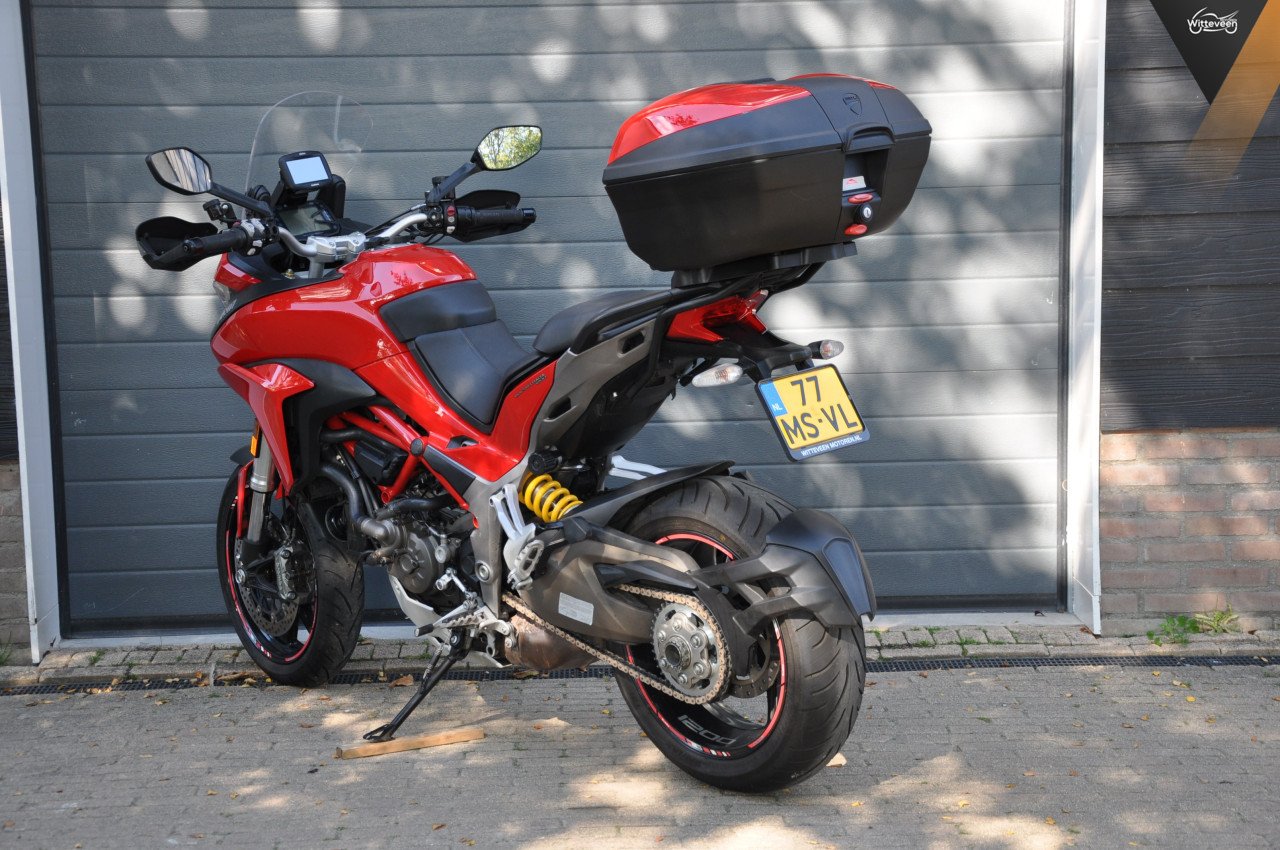 Ducati Multistrada 1200, nette motor!