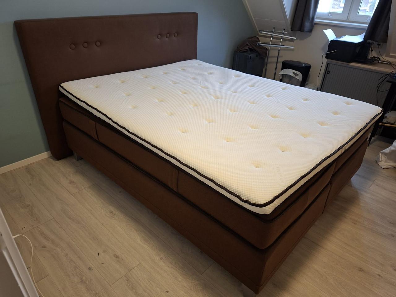 Bed boxspring 160 x 200 cm Pullmann