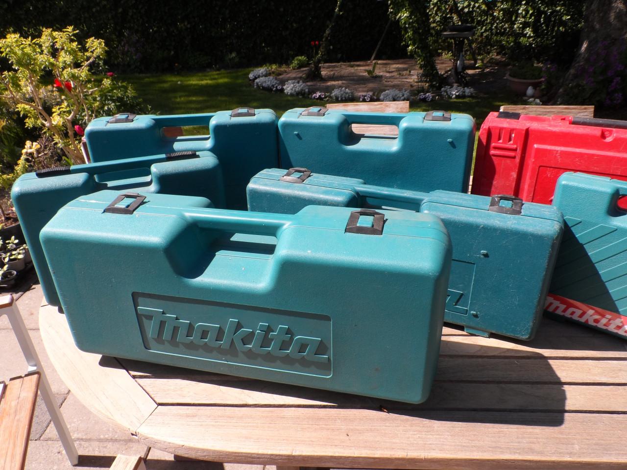 Makita en Milwaukee boxen