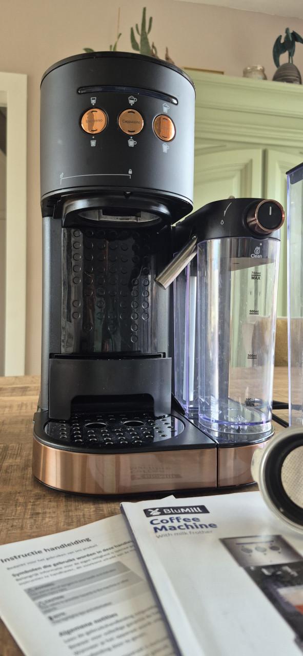 Blumill espressomachine zwart