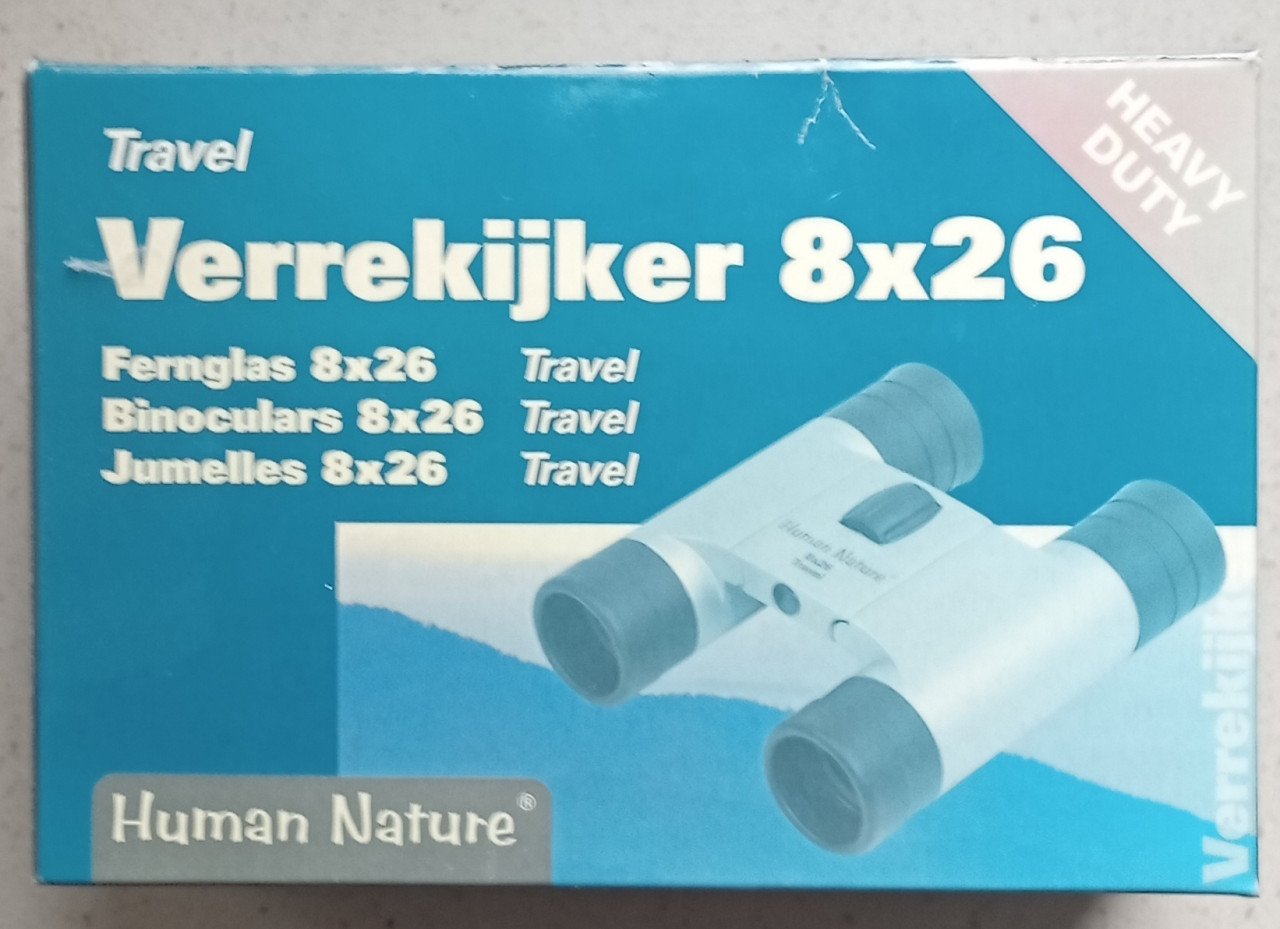 ANWB/Human Nature compacte "heavy duty" reis verrekijker