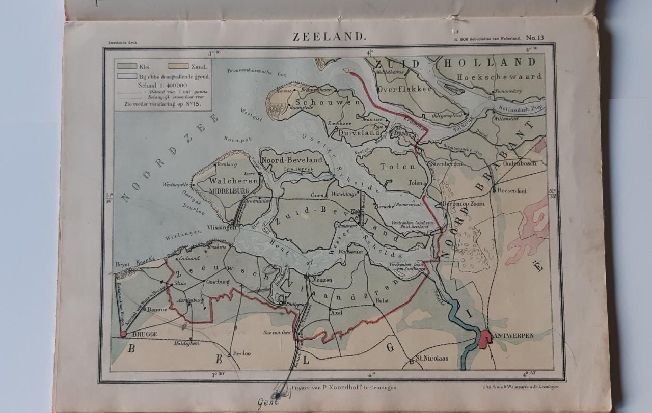Geillustreerde Schoolatlas van Nederland en Overzeesche bezittingen