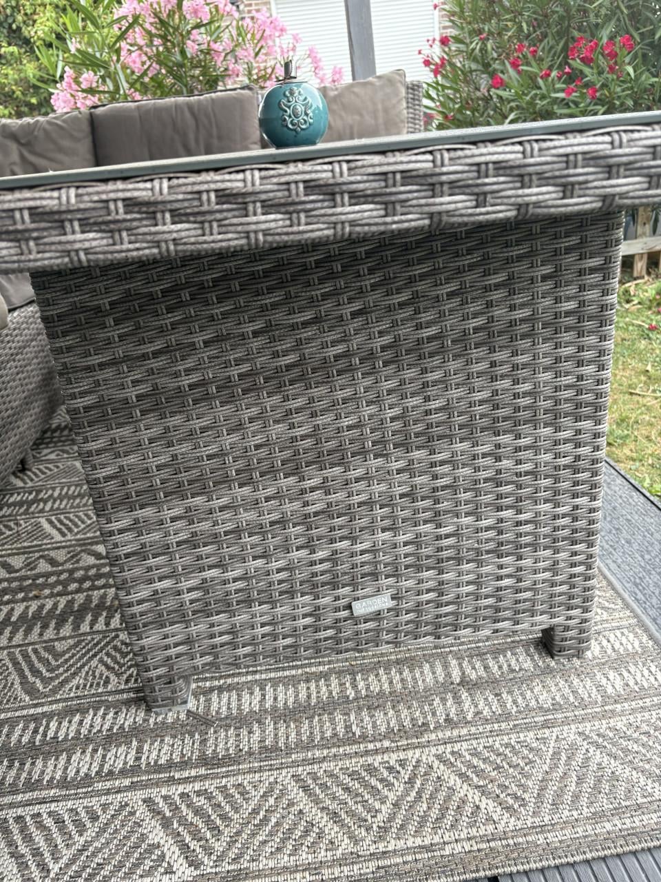 Loungset met tafel