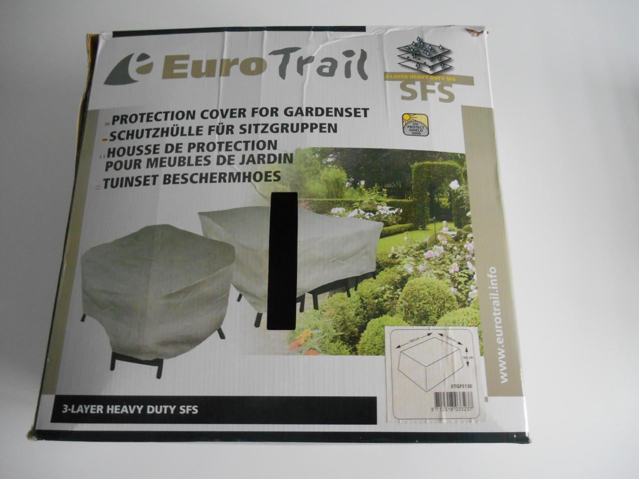 Euro Trail tuinset beschermhoes 195X160