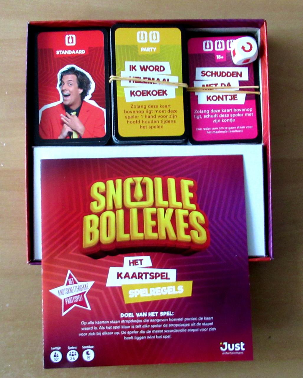 Een leuk kaartspel SNOLLEBOLLEKES