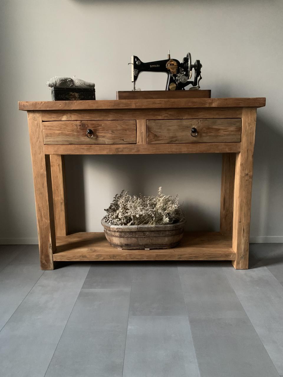 Side table landelijk stoer