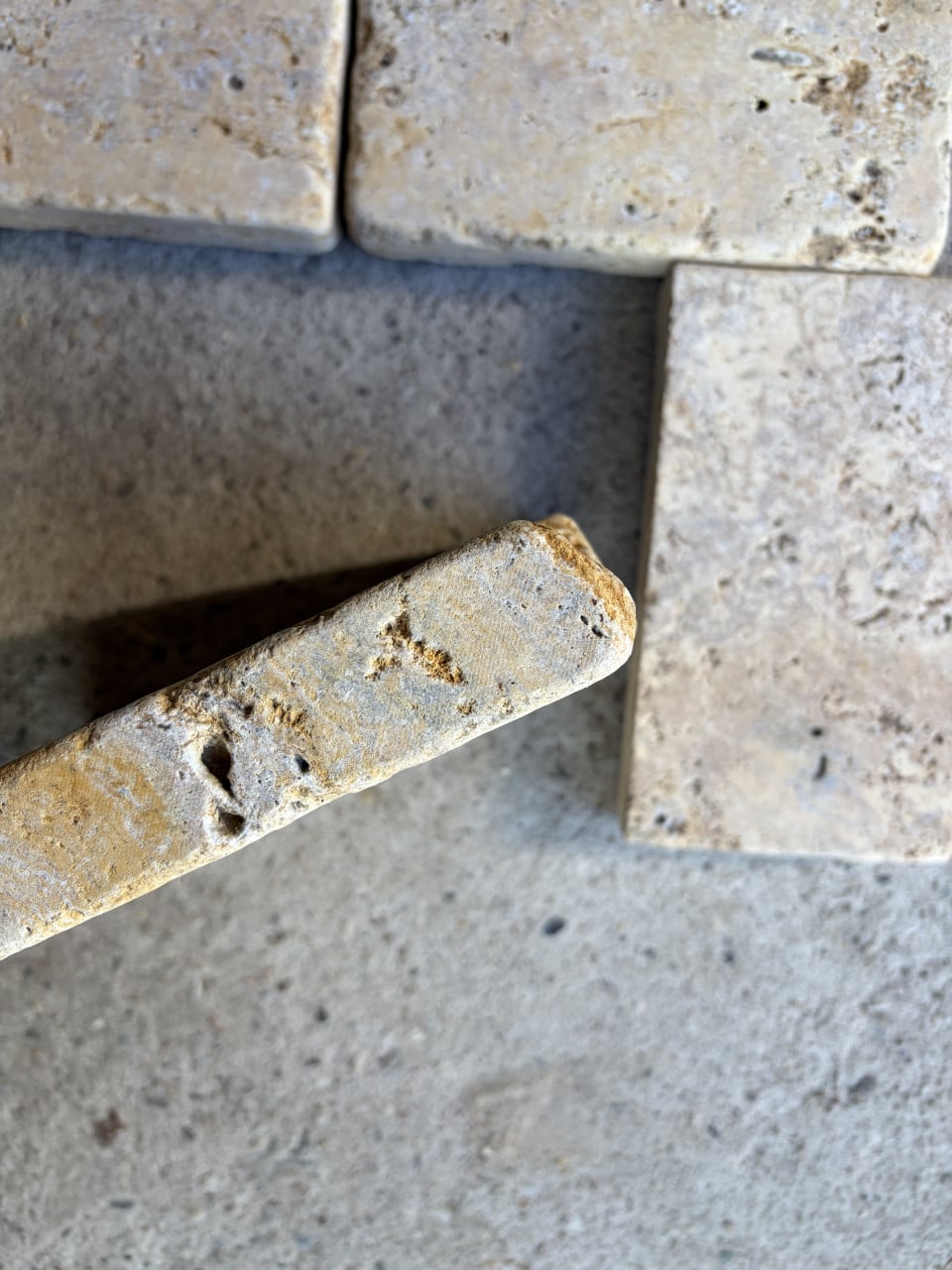 Authentieke Travertin natuursteen tegels 20x20