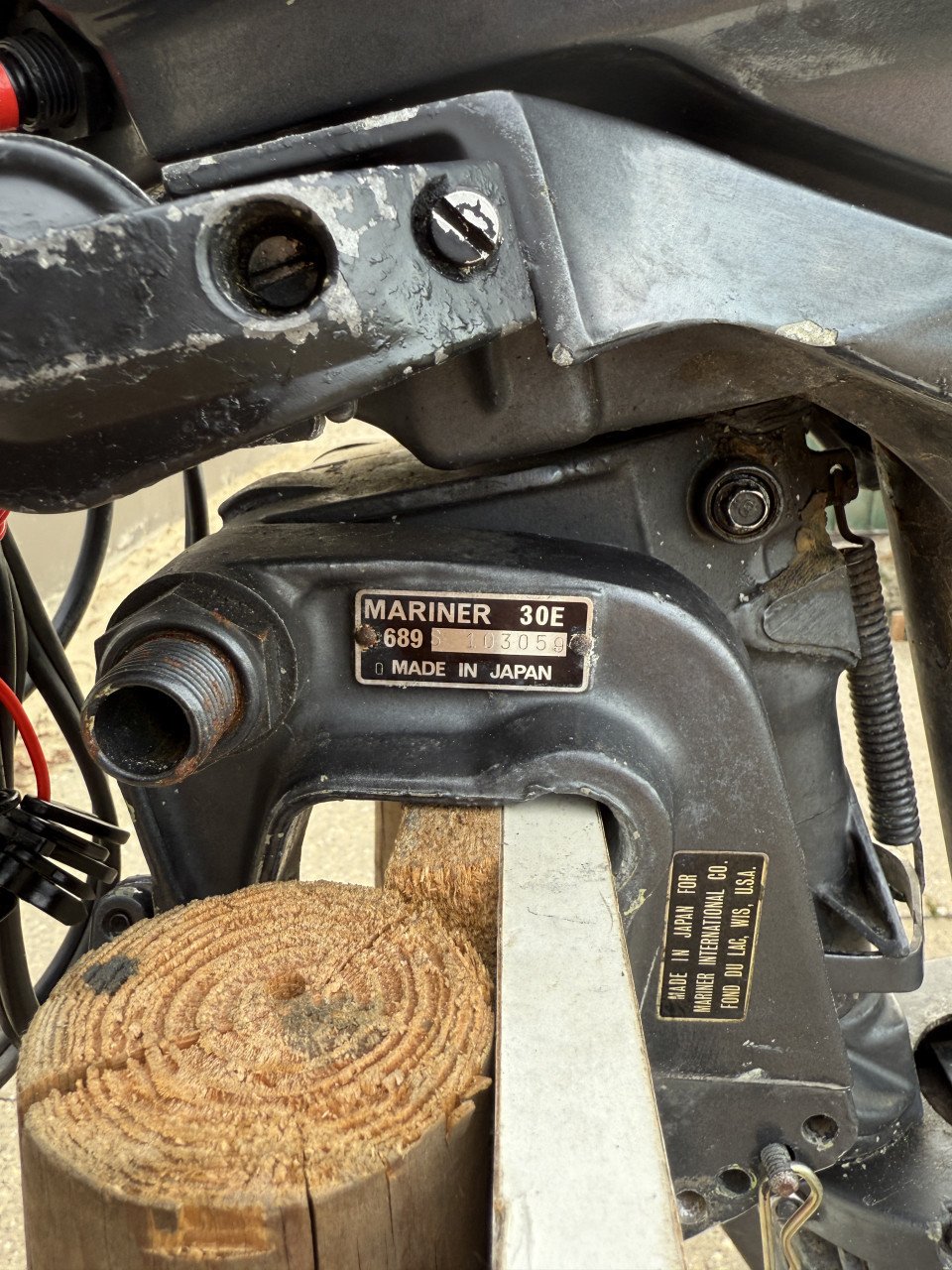 Mariner motor 30 pk