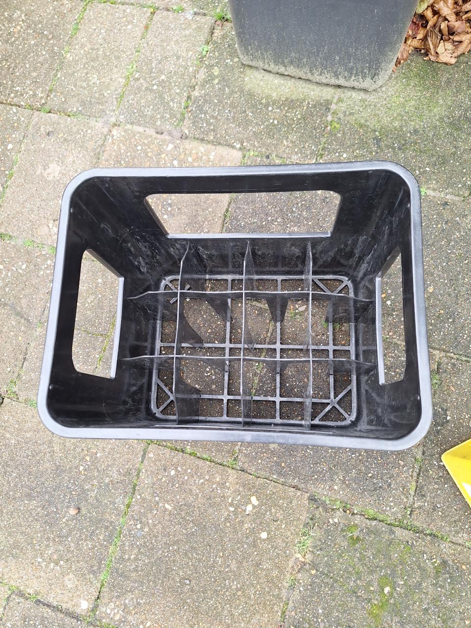 Krat voor 12 flessen van de sligro