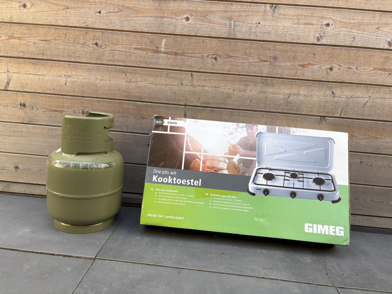 Kooktoestel + gasfles
