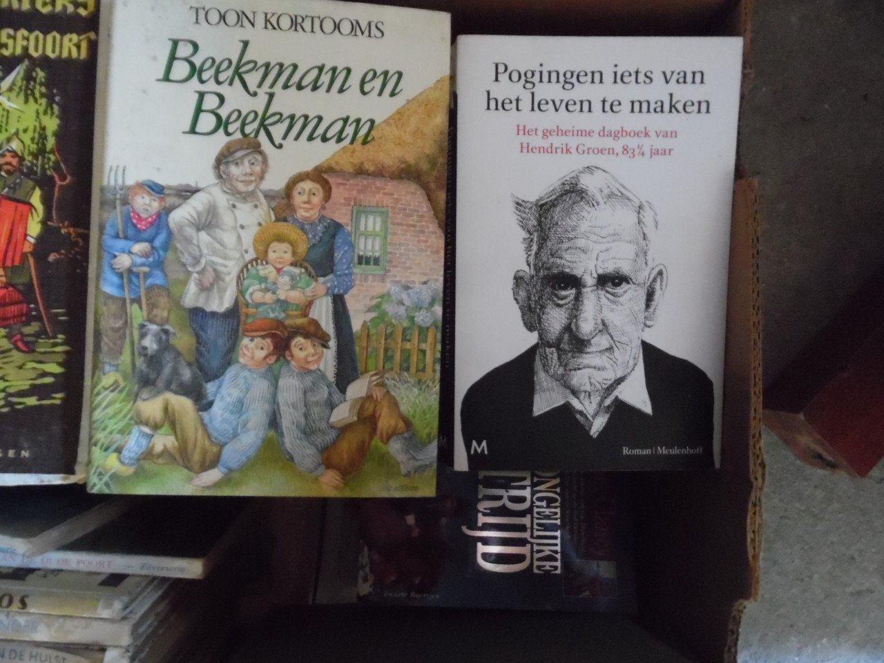 Boeken romans, geschiedenis, antiek enz.