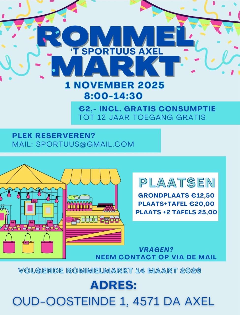 INDOOR ROMMELMARKT AXEL