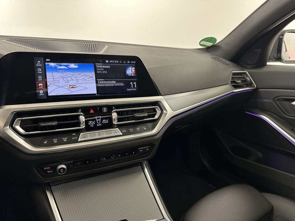 BMW 3-serie 330e m-sport | dravitgrau | schuif/kanteldak | memory |