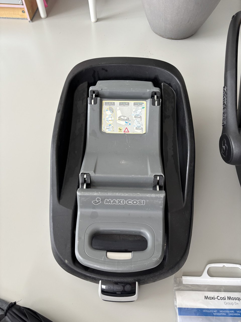 Maxi Cosi Cabri en Pearl met isofix
