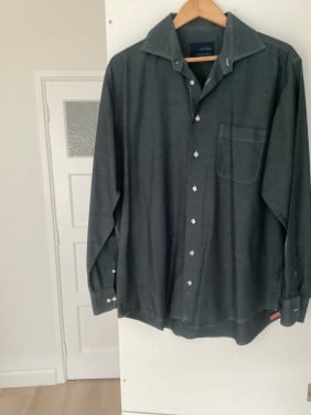 Nieuwe heren blouse maat xl merk ledub grijs