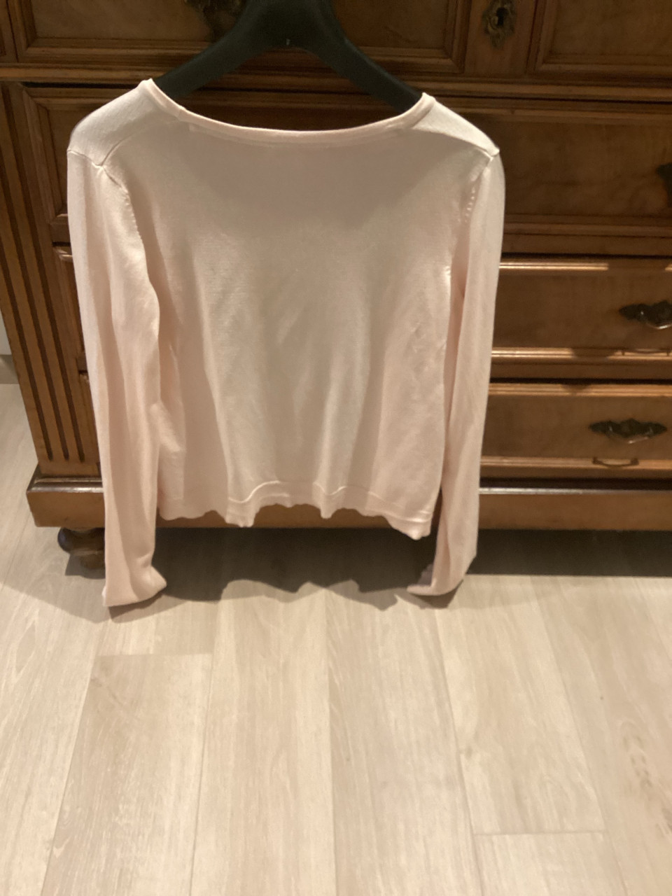 Nieuw roze vestje maat l