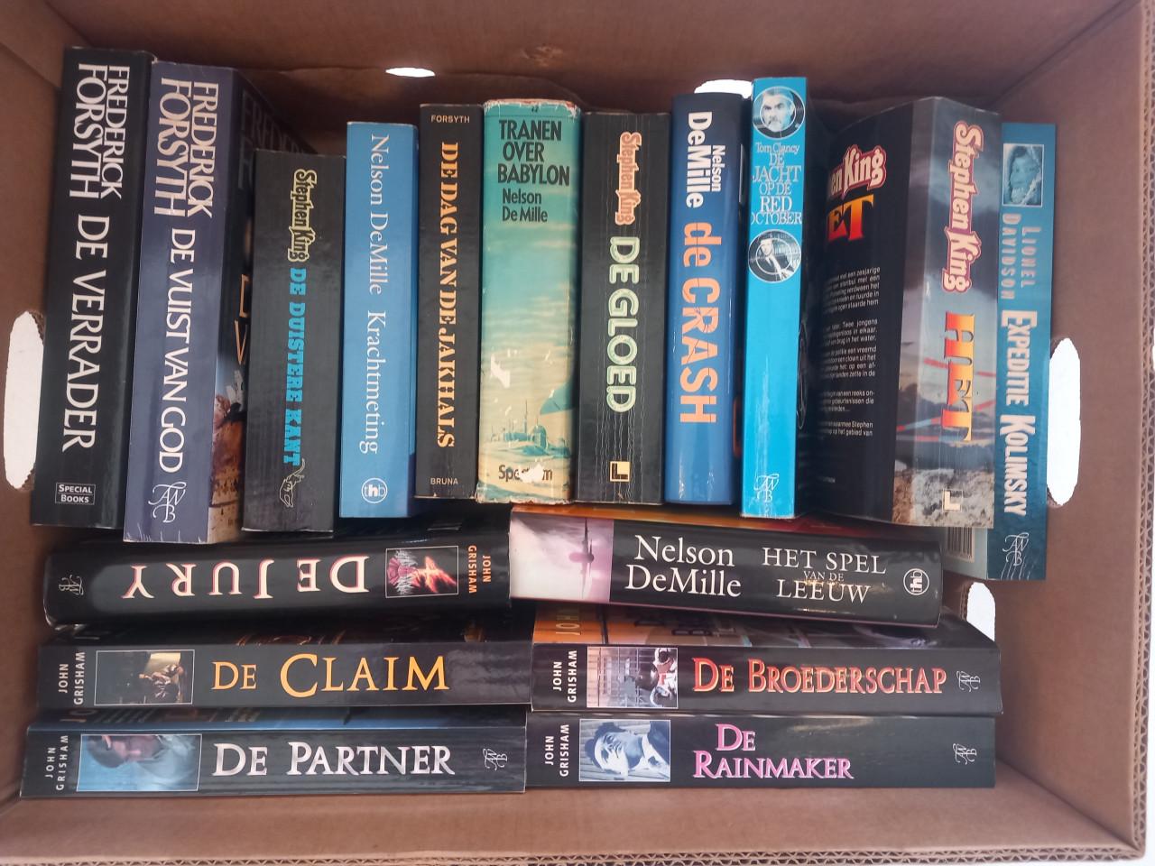 Thrillers voor 1 euro per stuk