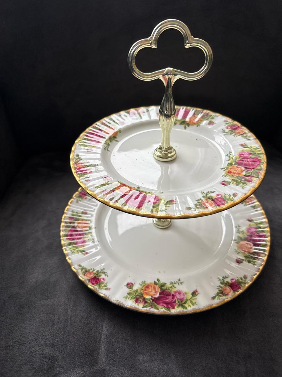 Royal Albert Old Country Rosés compleet 12 delig servies