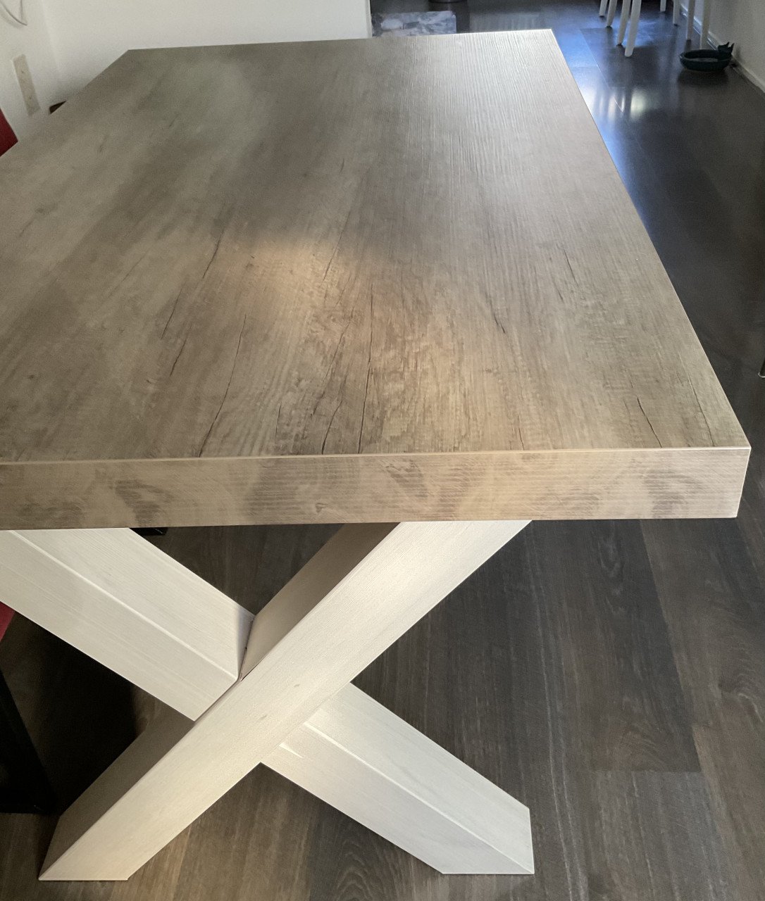 Eetkamertafel kruispoot