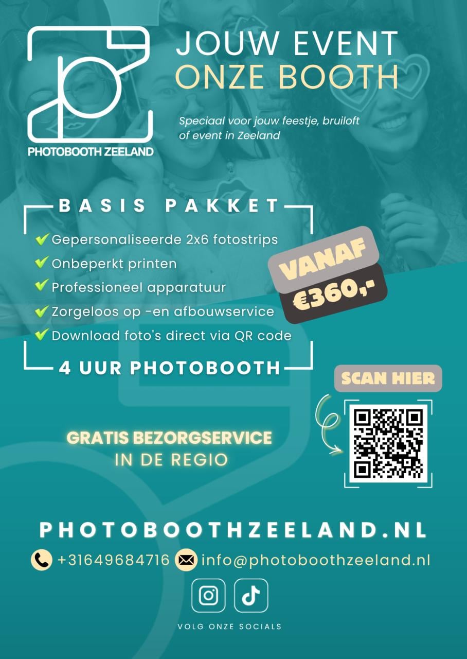Een photobooth op jouw feest?