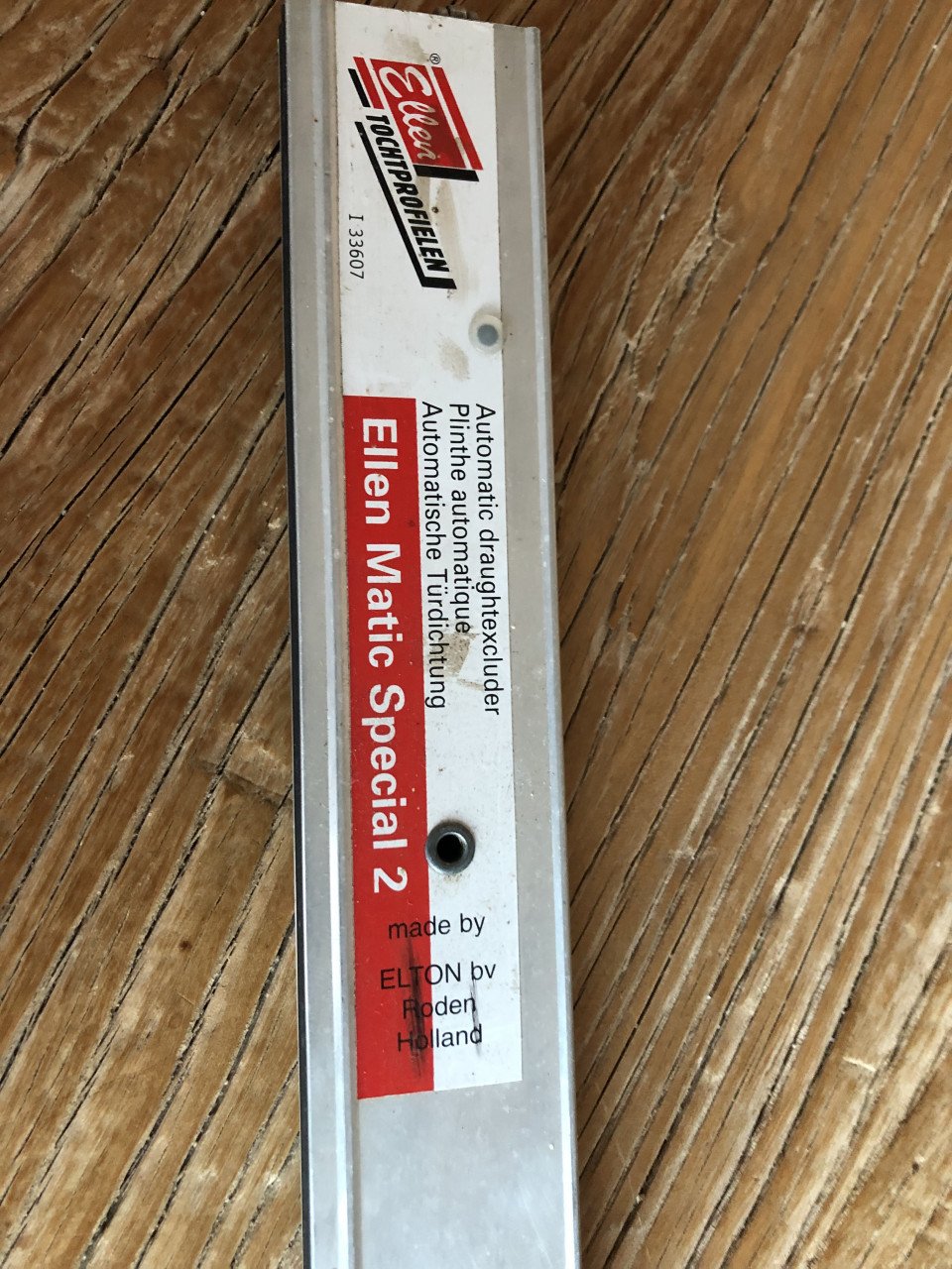 Automatische deurafdichting