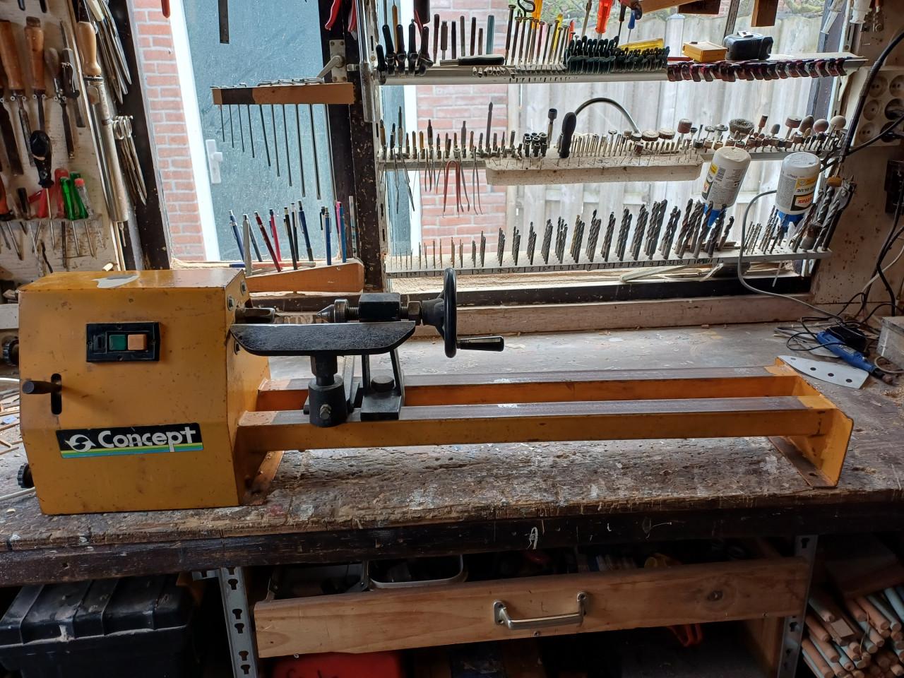 Houtdraaibank  te koop