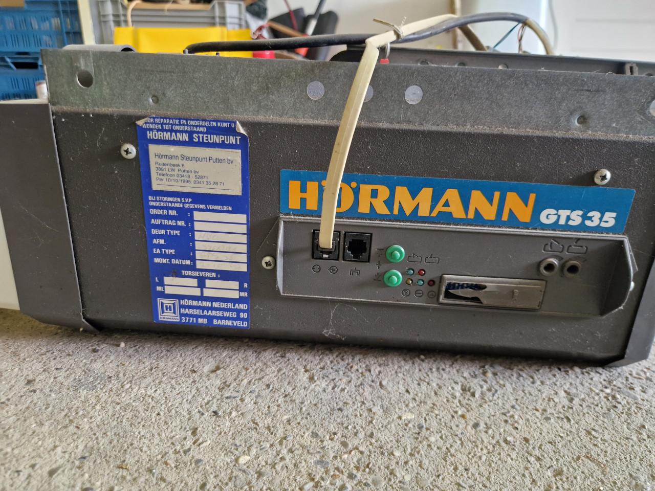 Hörmann GTS 35 garagedeur opener