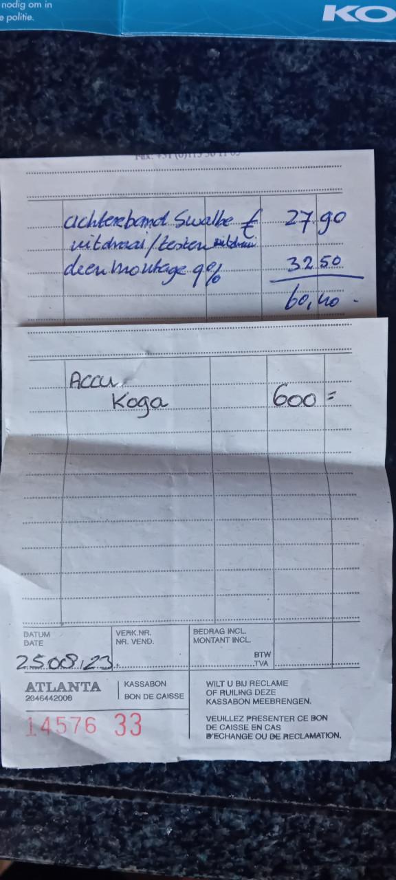 Set elektrische koga fietsen
