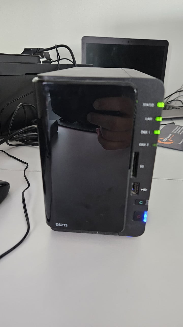 NAS Synology DS213 incl. HDD Seagate Barracuda 3TB
