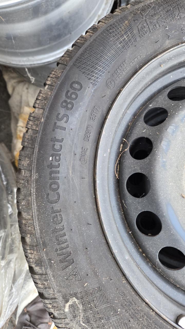 Winterbanden met velg